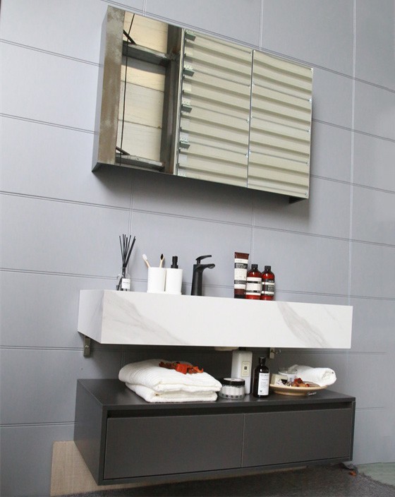 30 inch White Floating Bathroom Vanity