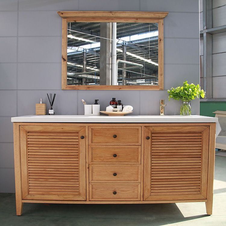 60 inch dubbele wastafel