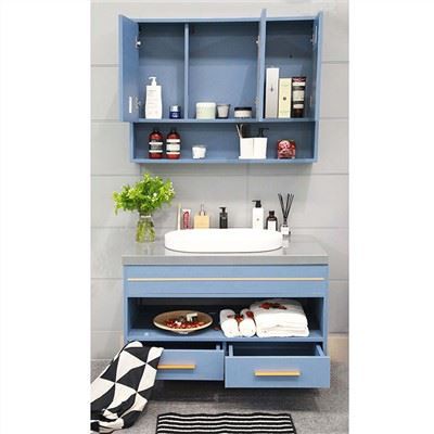 36 inch zwevende wastafel met wasbak