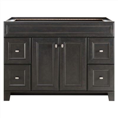 48 inch grijze badkamermeubel