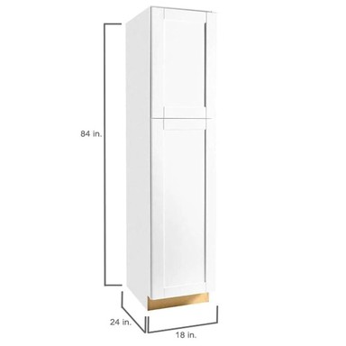 18 X 24 X 84 Voorraadkast