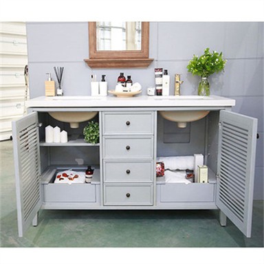 48 inch dubbele wastafel