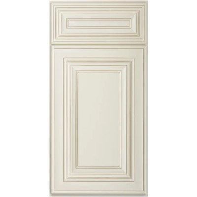 Antieke witte keukenkastjes