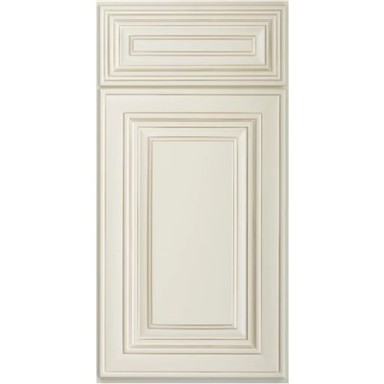 Antieke witte keukenkastjes